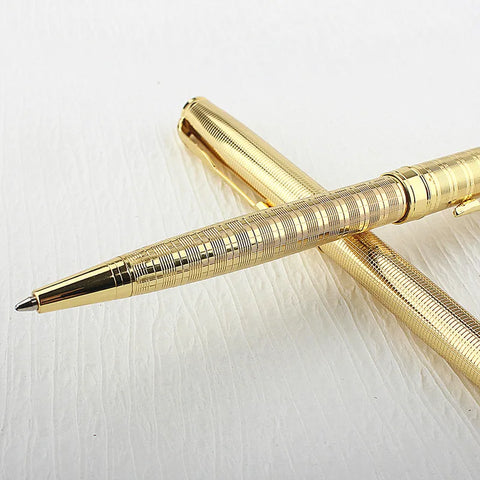 Luxury Metal Rollerball Pen 0.7mm blue Ink