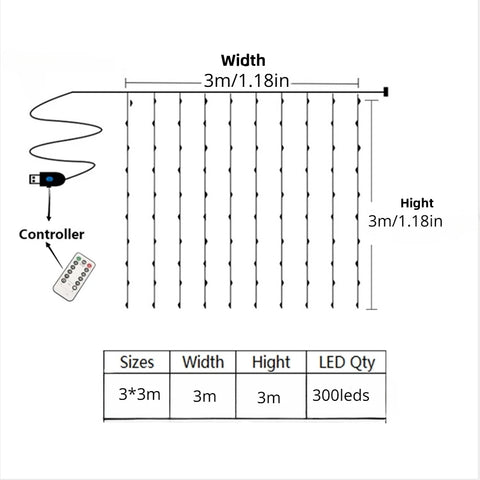 Led Lights String Christmas Decorations