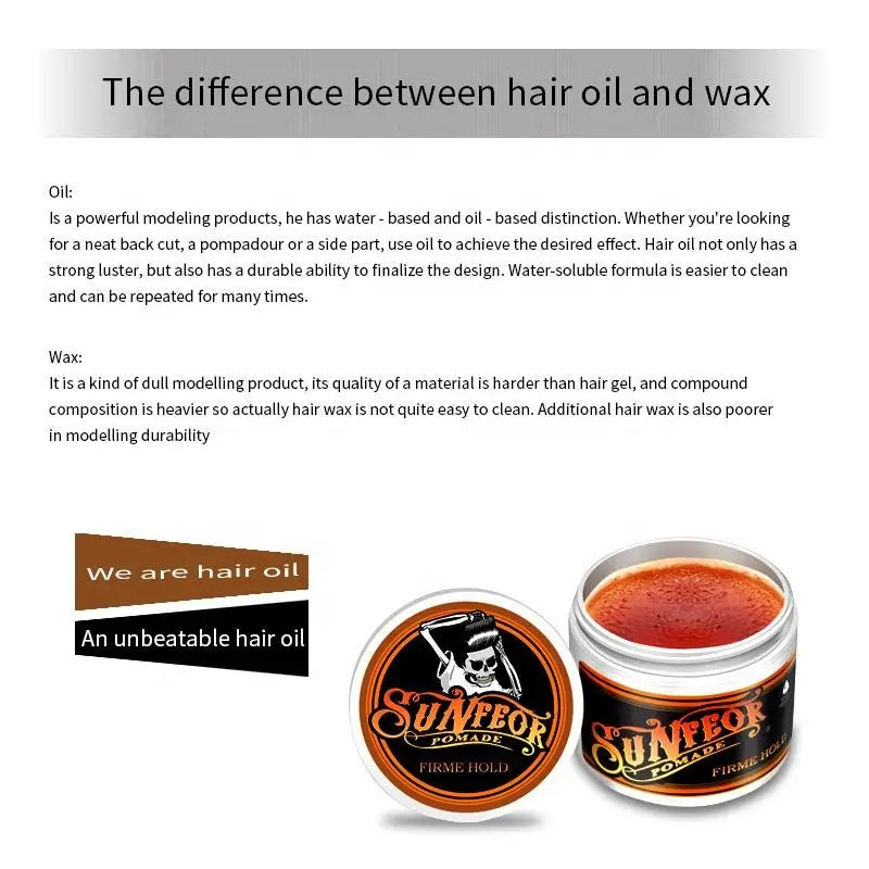 Professional Men's Hairstylist Gel Hairdressing Supplies