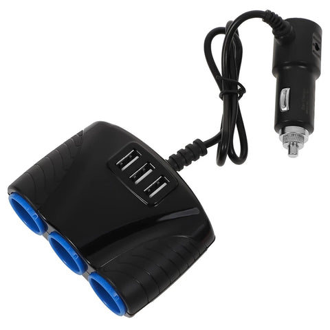 Multi Socket Car Cigarette Lighter Socket Extension