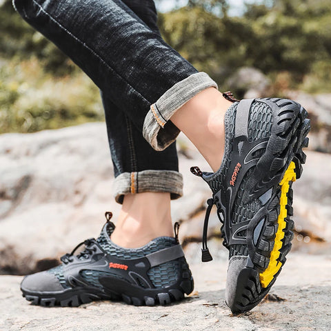 Hiking Shoes Women Breathable Trekking Sneakers