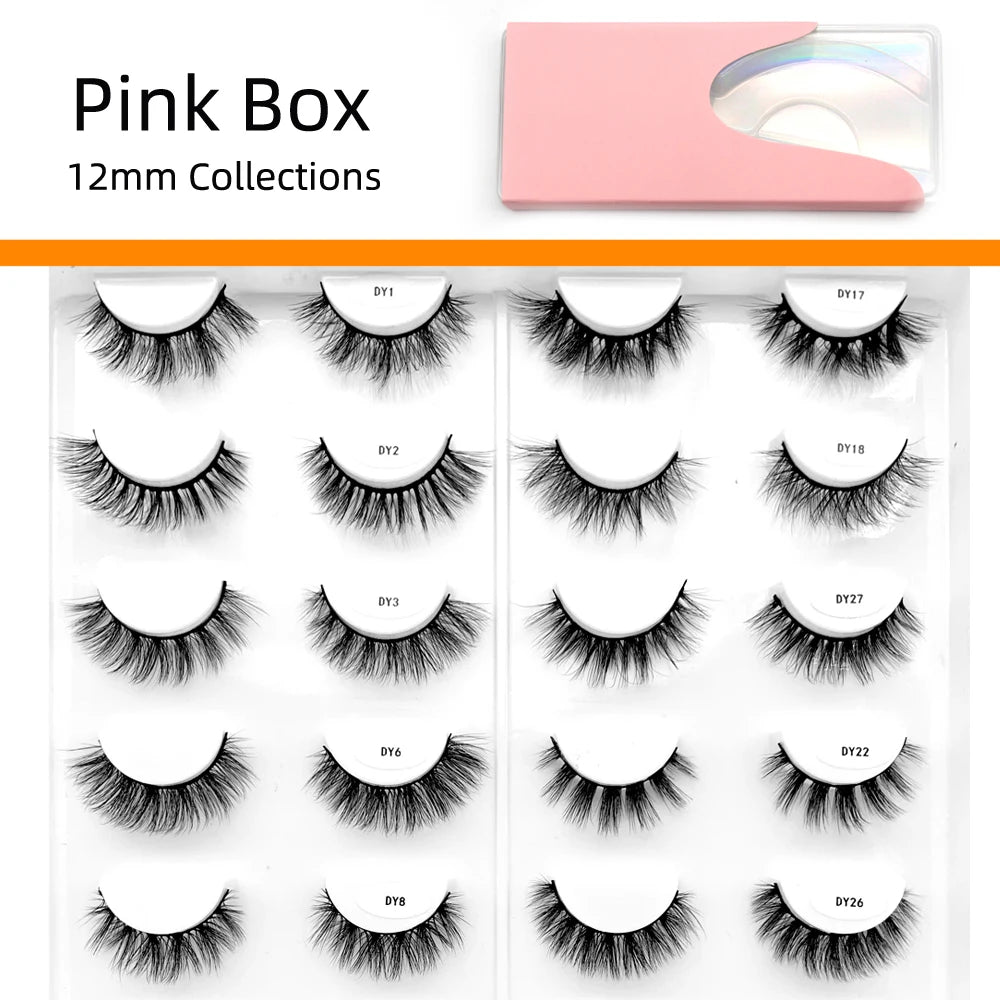 Natural 3D Faux Mink Eyelashes