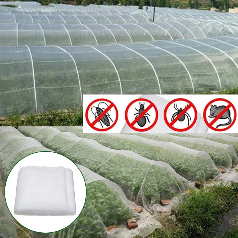 Plant Vegetables Insect Protection Net Garden Fruit Tree Care Covers Flowers Protective Net Greenhouse Pest Control Anti-Bird