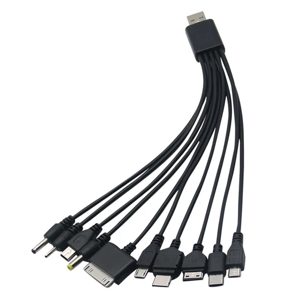 10 in 1 Micro USB Multi Charger Usb Cables