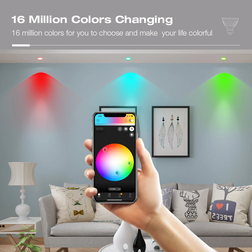 Color Spotlight Bulb Pro Remote Control