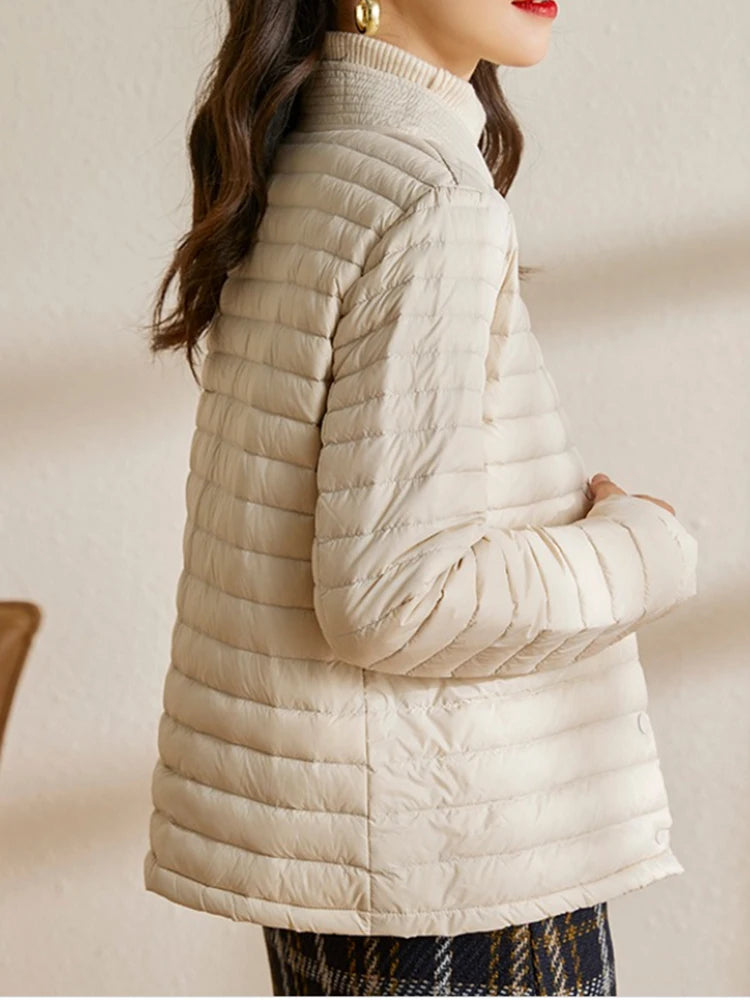 Short Down Jacket Autumn Lightweight Thin Down Jacket