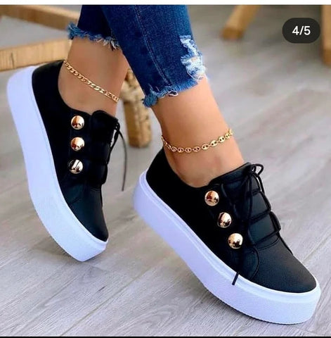 Women Casual Shoes White Sneakers