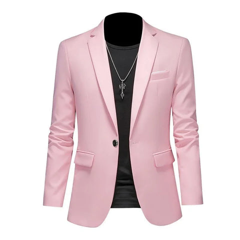 Casual Business Men's Blazer Groom Wedding Gown Blazers for Men