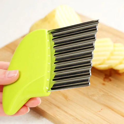 Creative Potato Chip Slicer Cutter Vegetable Fruit Corrugated