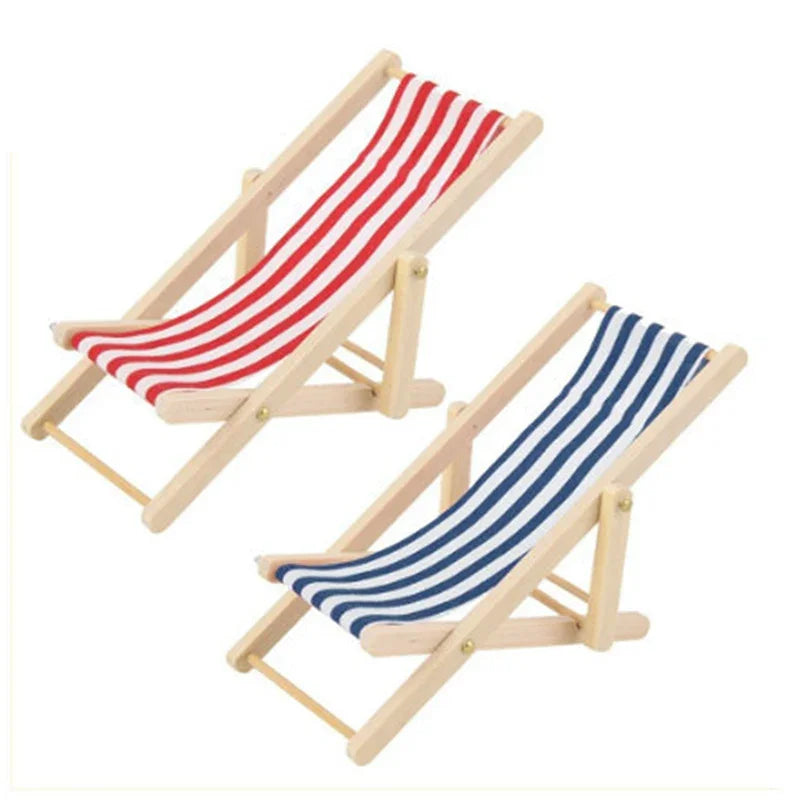 Miniature Beach Lounge Deck Chair