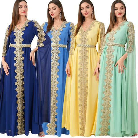 Light Luxury Dubai Indian Dress Women