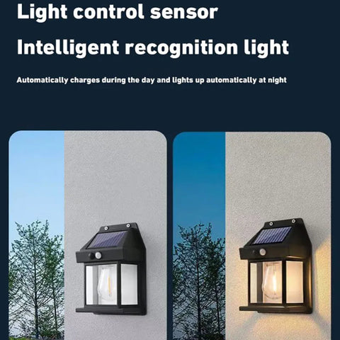 Wall Light Tungsten Wireless Motion Sensor