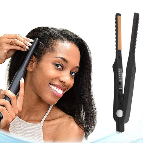 2 in 1 Hair Straightener Curling