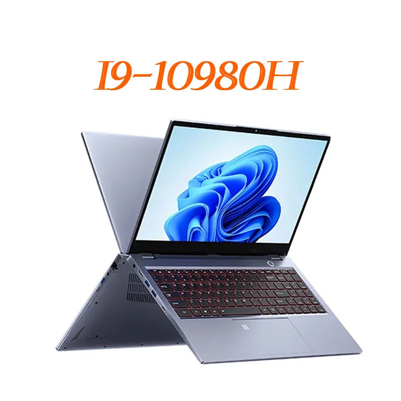 i9 Laptop 15.6 Inch Core i9-8950HK/9880H/10980H Gen Processor 64GB RAM 4TB SSD Windows 11 Gaming Laptop Notebook Portable Laptop