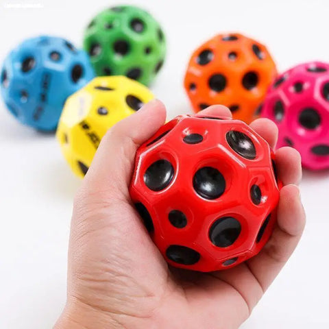 Sensory Fidget Toys Stress Relief Hole Ball Sports Training Ball Outdoor Games