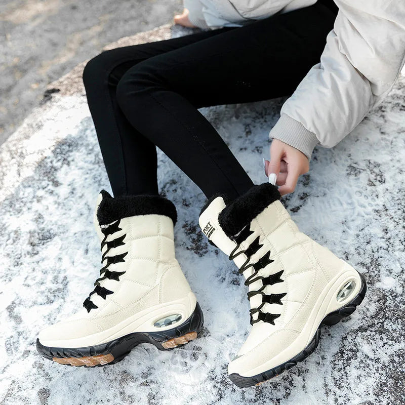 High Quality Waterproof Snow Boots Women