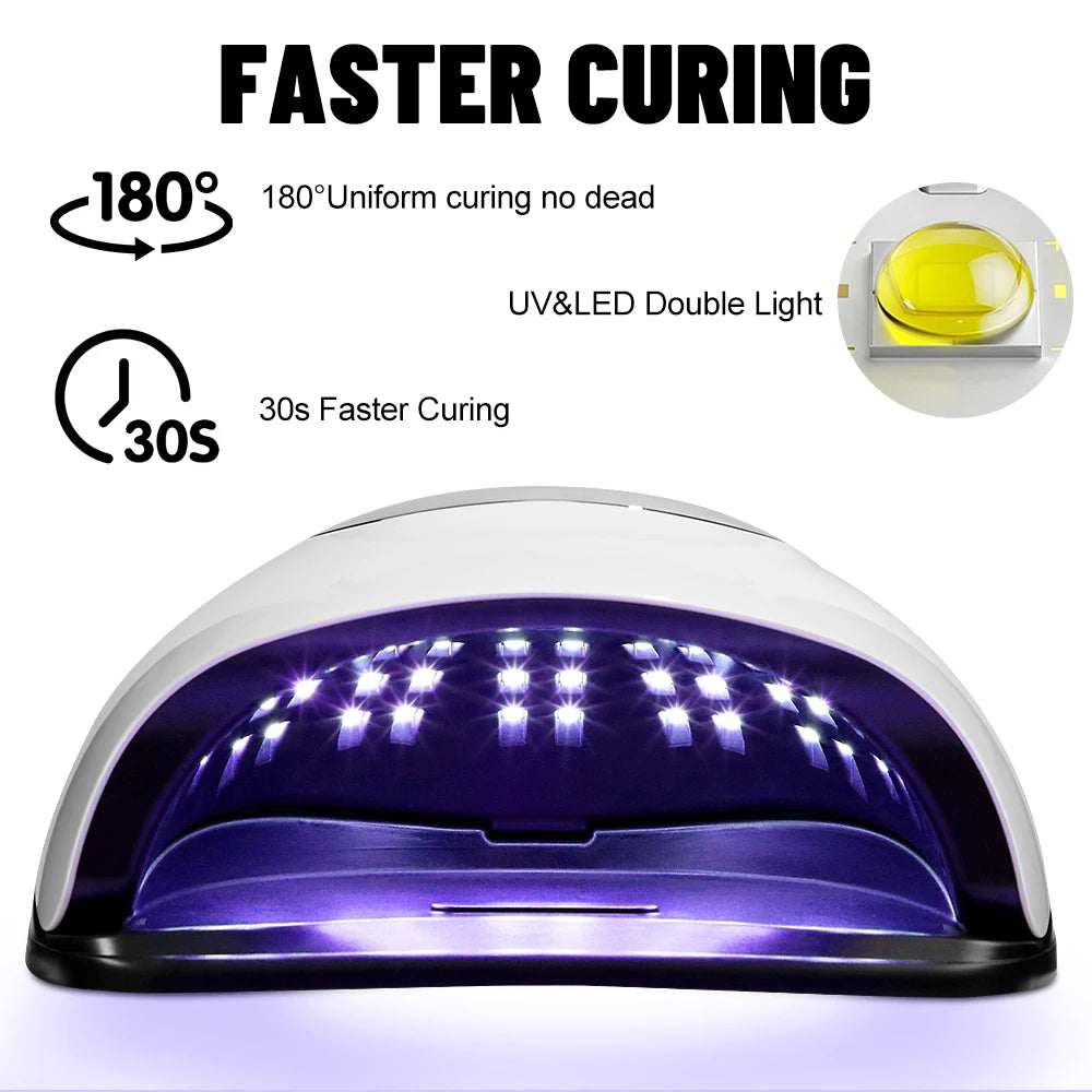 Touch Screen LED Nail Lamp For Curing All Gel Nail Polish  Professional Drying Lamp