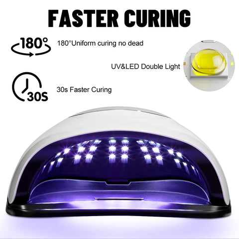 Touch Screen LED Nail Lamp For Curing All Gel Nail Polish  Professional Drying Lamp