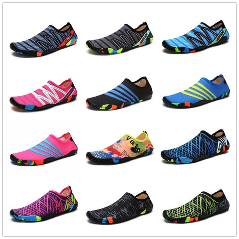 Quick-Drying Beach Water Shoes Unisex Swimming Aqua Slippers Seaside Barefoot Surfing Upstream Sneakers Women Men Light Sandals