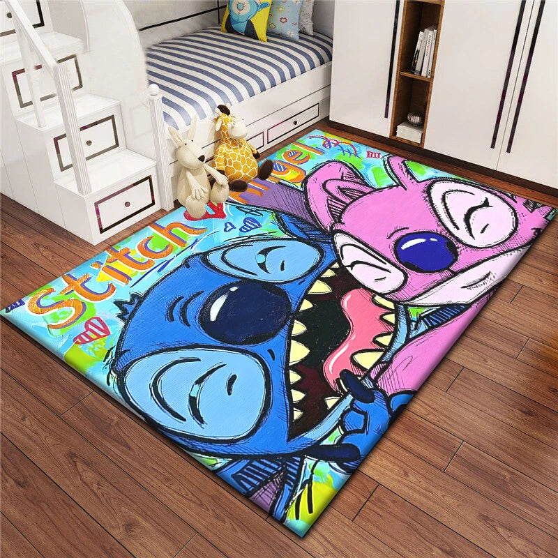 Stitch Carpet Living Room Home Decor