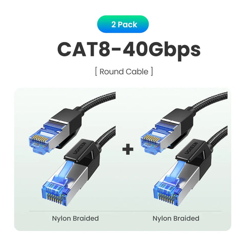 Networking Nylon Braided Internet Lan Cord