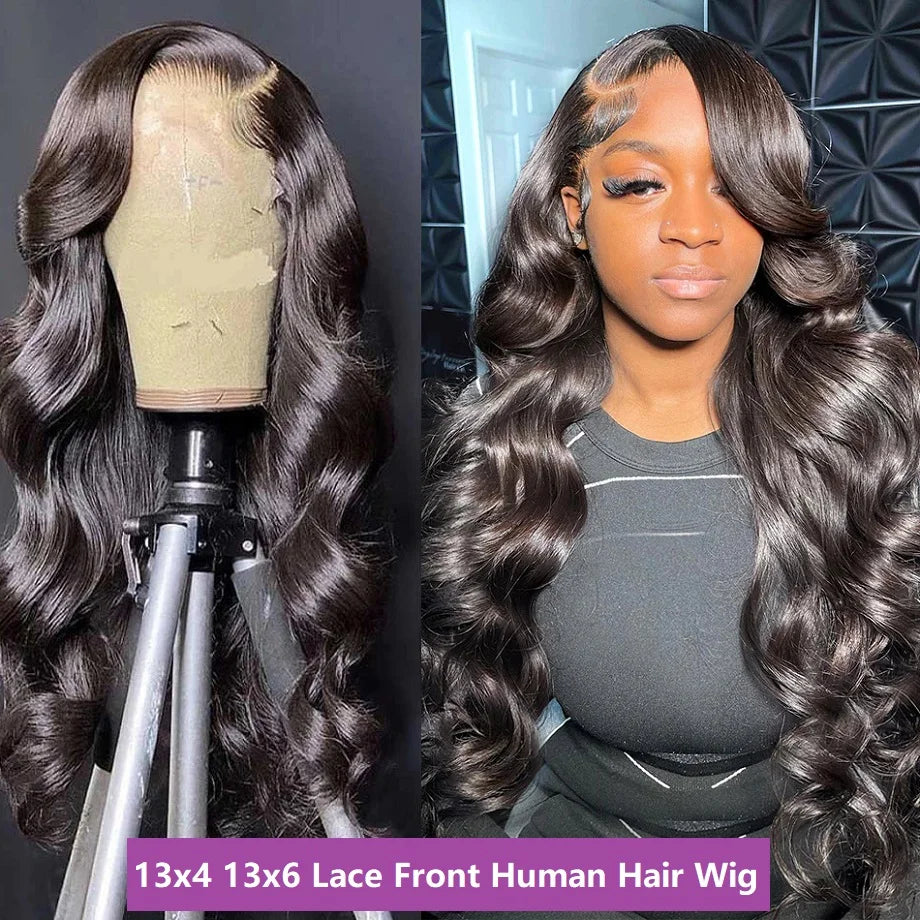 Lace Closure Wig Glueless Wig Human Hair Wig Ready To Wear