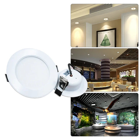 Round Panel Light Spotlight Indoor Lighting