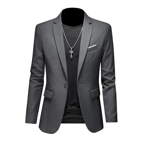 Casual Business Men's Blazer Groom Wedding Gown Blazers for Men