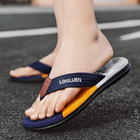 High Quality Summer Beach Flip Flops Men Slippers