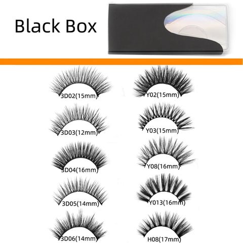 Natural 3D Faux Mink Eyelashes