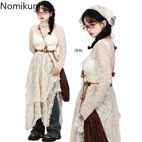 Casual Irregular A-line Skirts Korean style