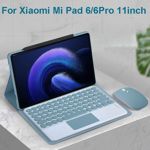 Case for Xiaomi Mi Pad 6 11Inch Detachable Bluetooth Keyboard Case For Xiaomi Mi Pad 6 Pro 11Inch