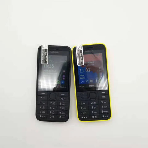 Nokia 208 GSM Cell Phone Single Sim Version Used Mobile Phone
