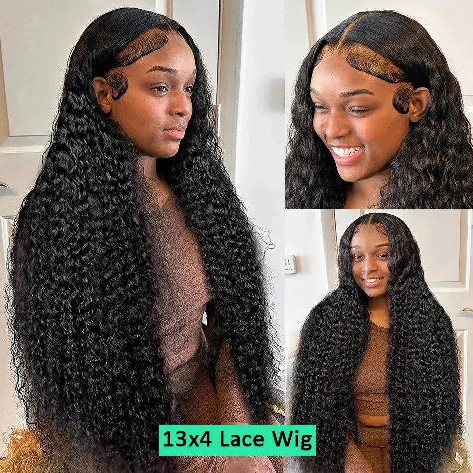 Human hair Curly Wig For Women