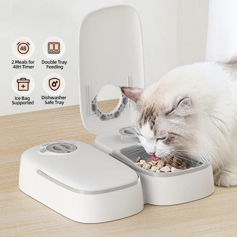 Smart Cat Food Dispenser For Wet & Dry Food For Cat