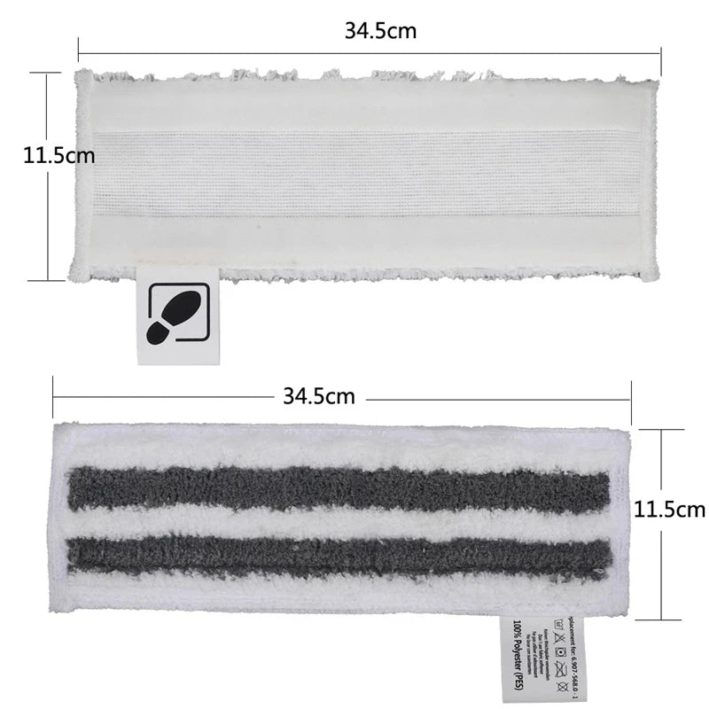 New Microfiber Steam Mop Heads Steam Mop Cloth For Karcher Easyfix SC2 SC3 SC4 SC5 Handheld Vacuum Cleaner Parts Accessories