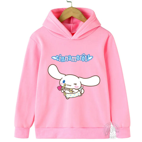 Kids Cinnamoroll Hoodies Boys Clothes