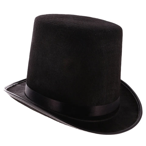 Cylinder Mad Hatter Party Costume Fedora Magician Hat