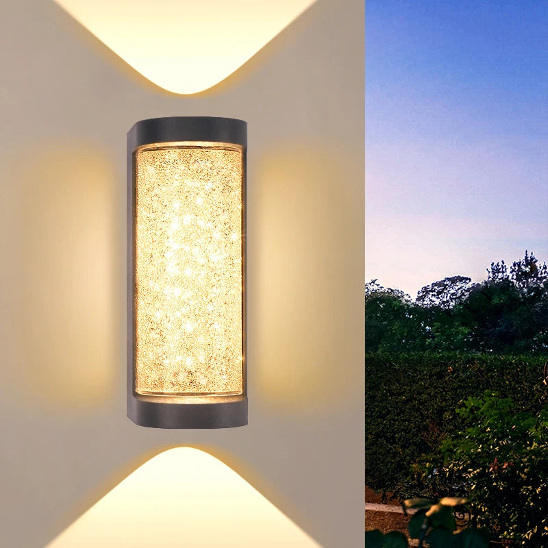 Crystal Wall Light LED outdoor waterproof