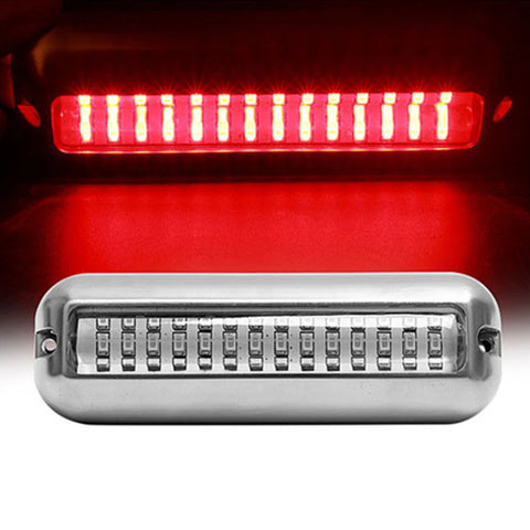 2PCS 42LED 10-30V Boat Transom Light Underwater Lights Stainless Steel Waterproof Marine Light Pontoon Ship Boat Accessories