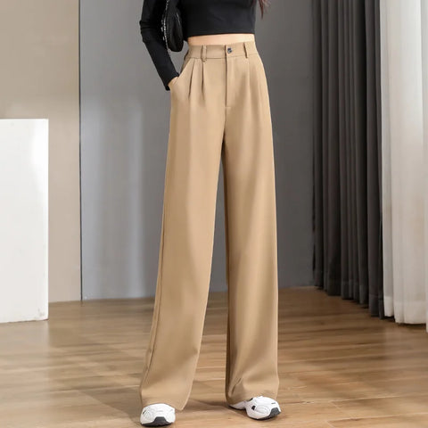 Women'S Loose Spring Summer Slim Casual Trousers