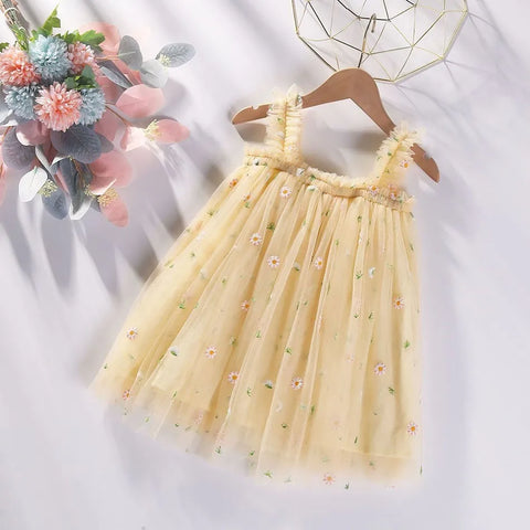 Baby Sundress Children Straps