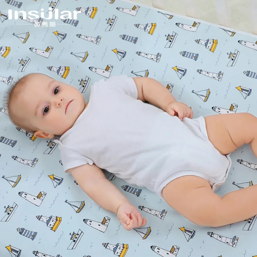 Portable Baby Foldable Waterproof Diaper Nappy Changing Mat Travel Pad Bedding Accessories Change Play Cover Baby Care