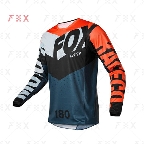 Enduro MTB Cycling Sleeve Cycling Jersey Downhill Shirt Camiseta Motocross T-shirt Mx Mountain Bike Clothing http Fox Mtb jersey