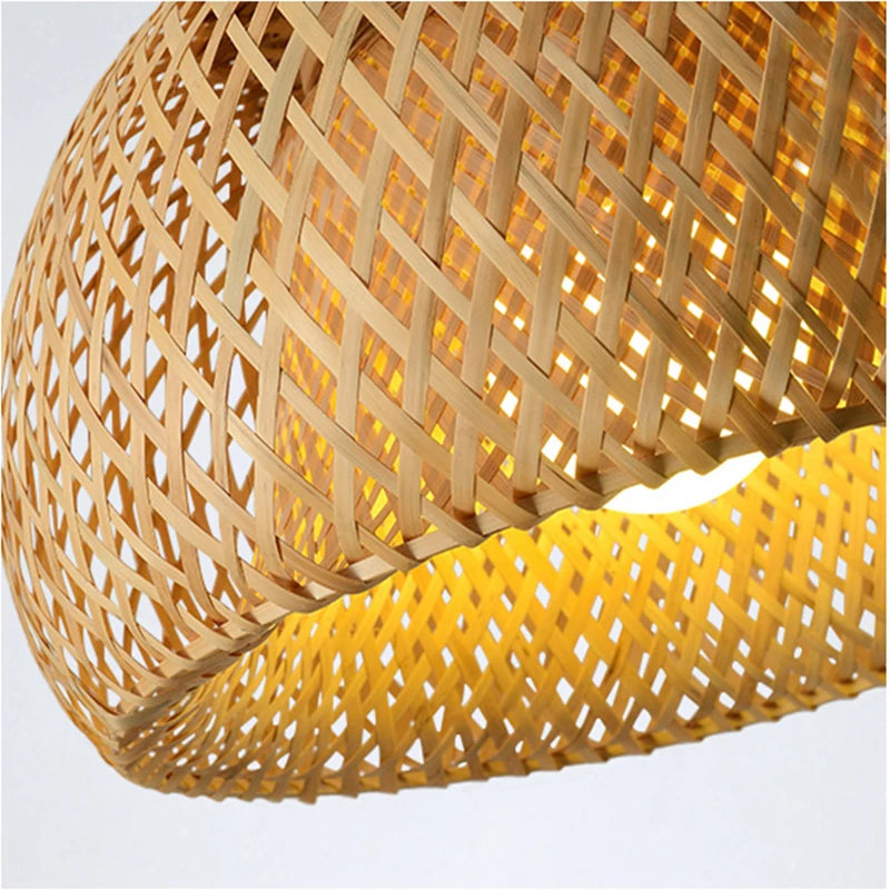 Bamboo Lantern Pendant Lamp