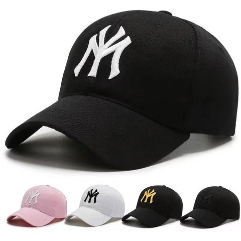 Fashion Letters Embroidery Baseball Caps Women Men Snapback Cap Female Male Visors Sun Hat Unisex Adjustable Cotton Trucker Hats