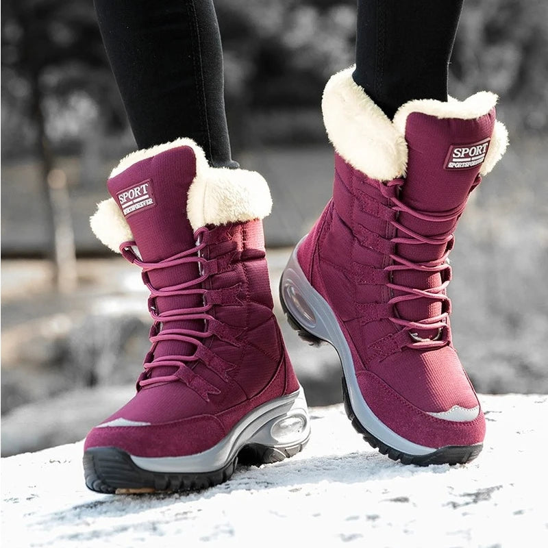 High Quality Waterproof Snow Boots Women