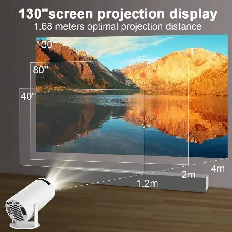 Projector HY300 PRO 4K Android 11 Dual Wifi