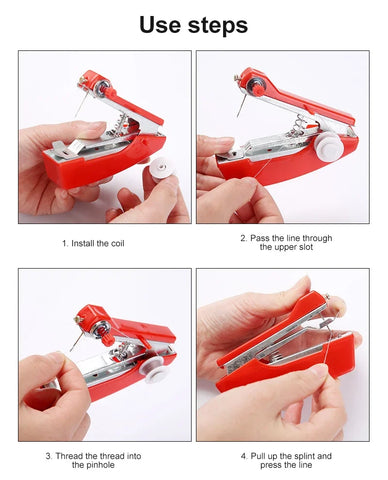 Manual Sewing Machine Portable Mini Cordless Stitch Machines