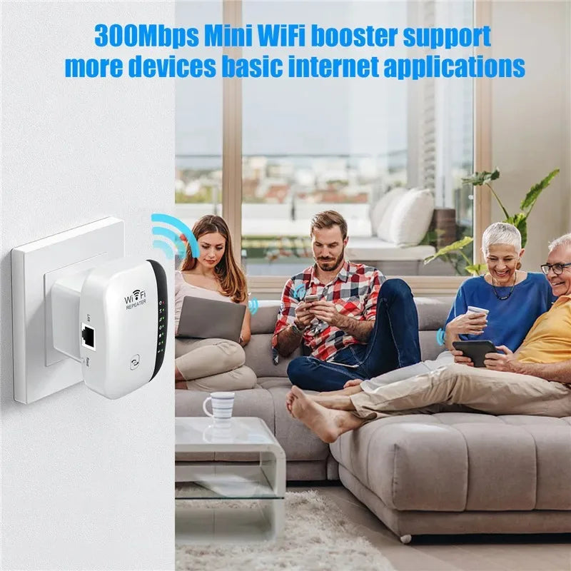 300Mbps WIFI Repeater Remote Wi-Fi Amplifier